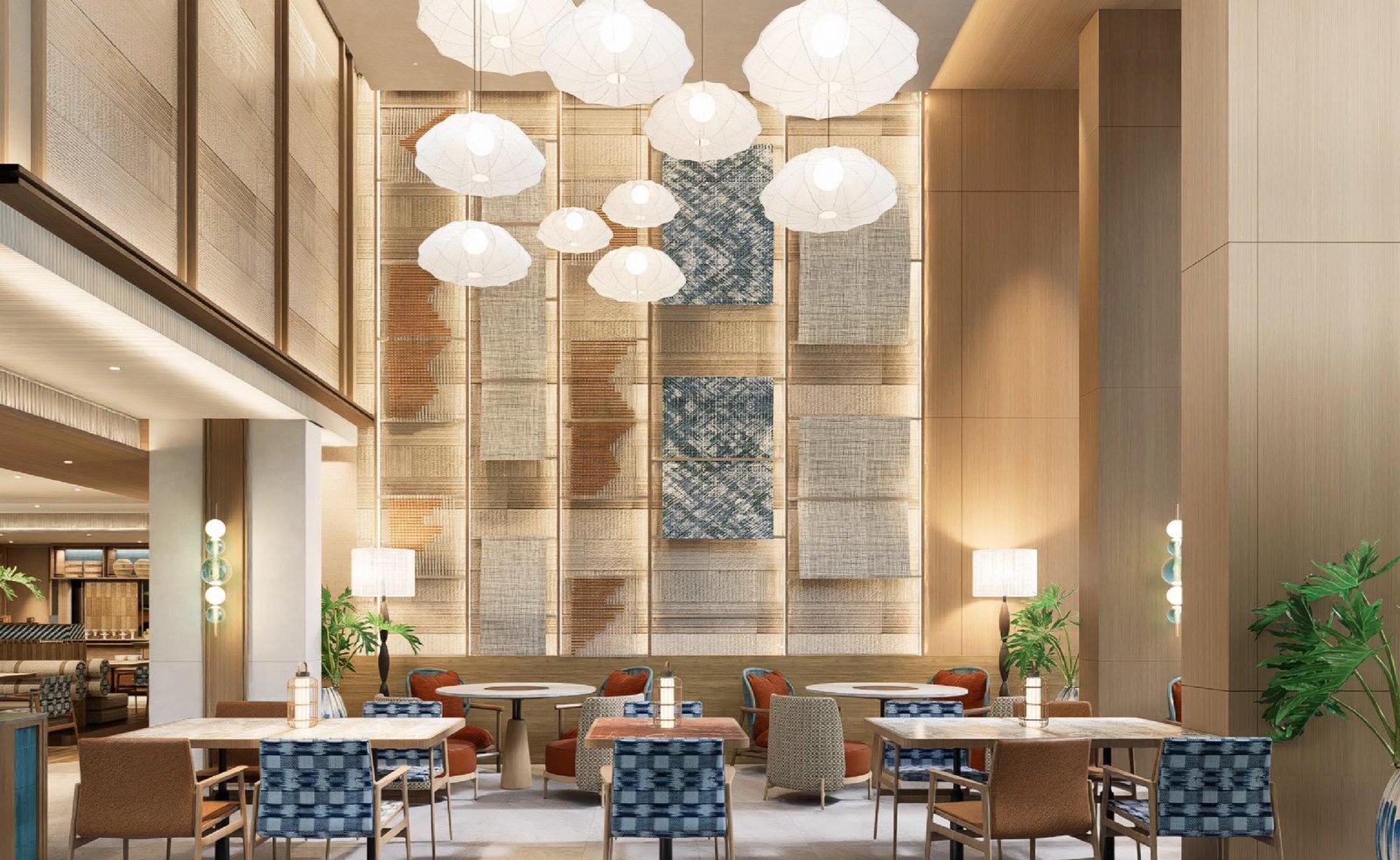 The all-day dining room