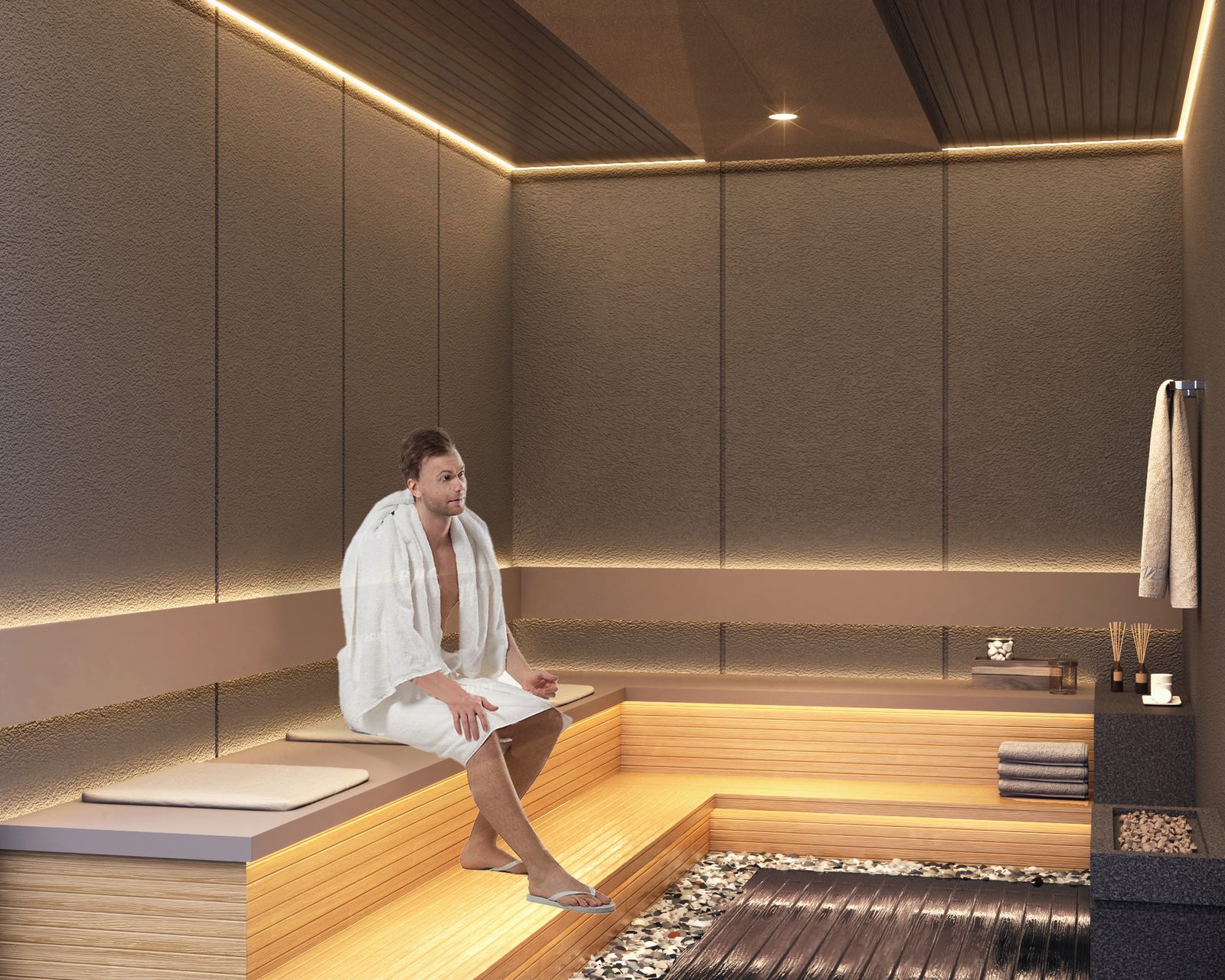 The sauna