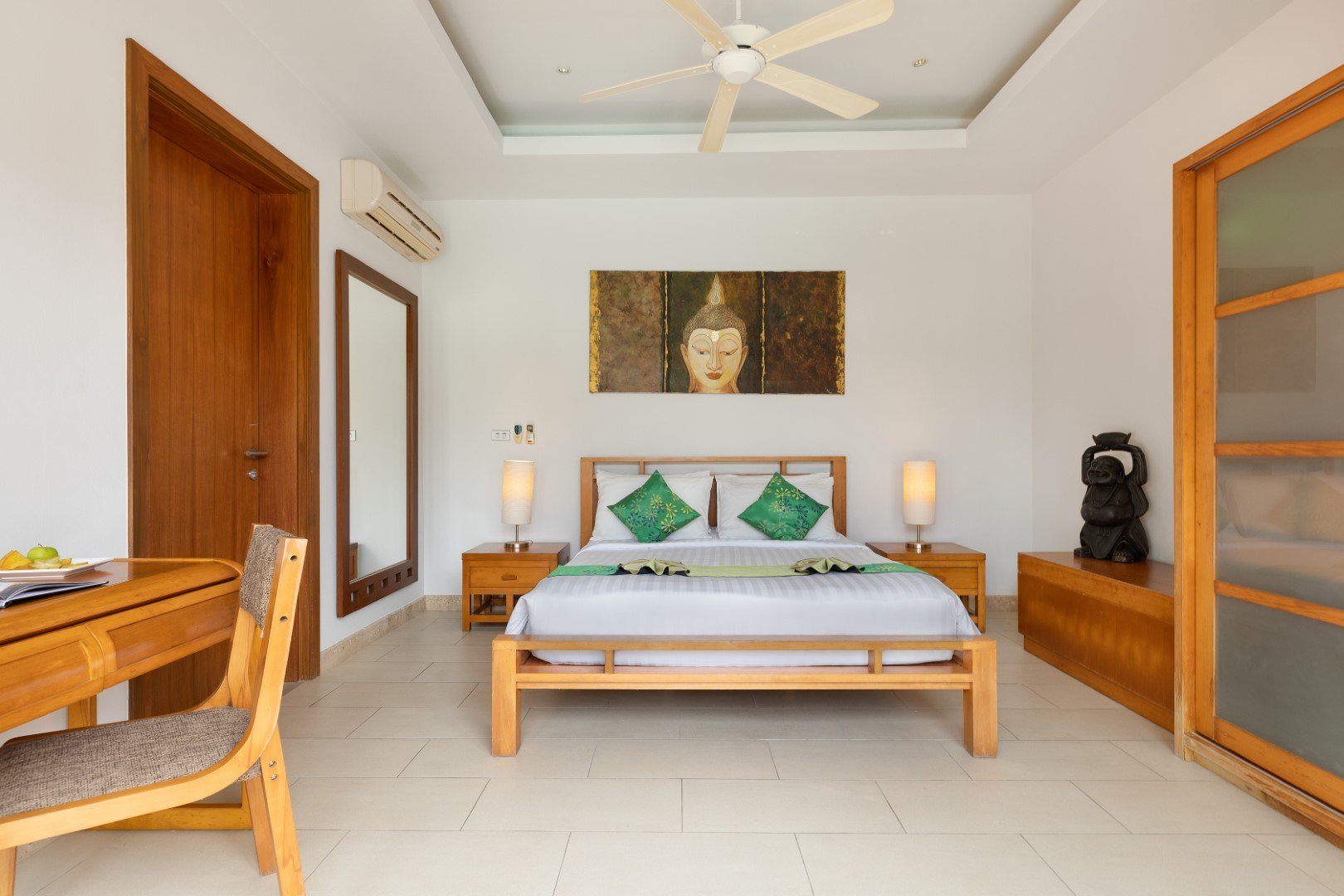 Another bedroom with terrace access