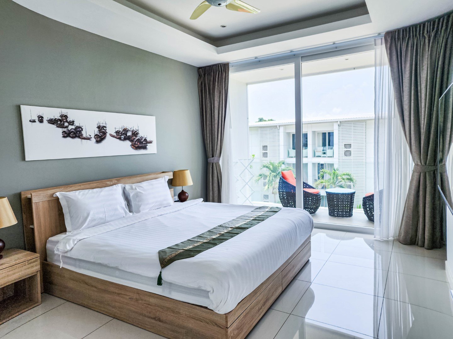 A double bedroom upstairs