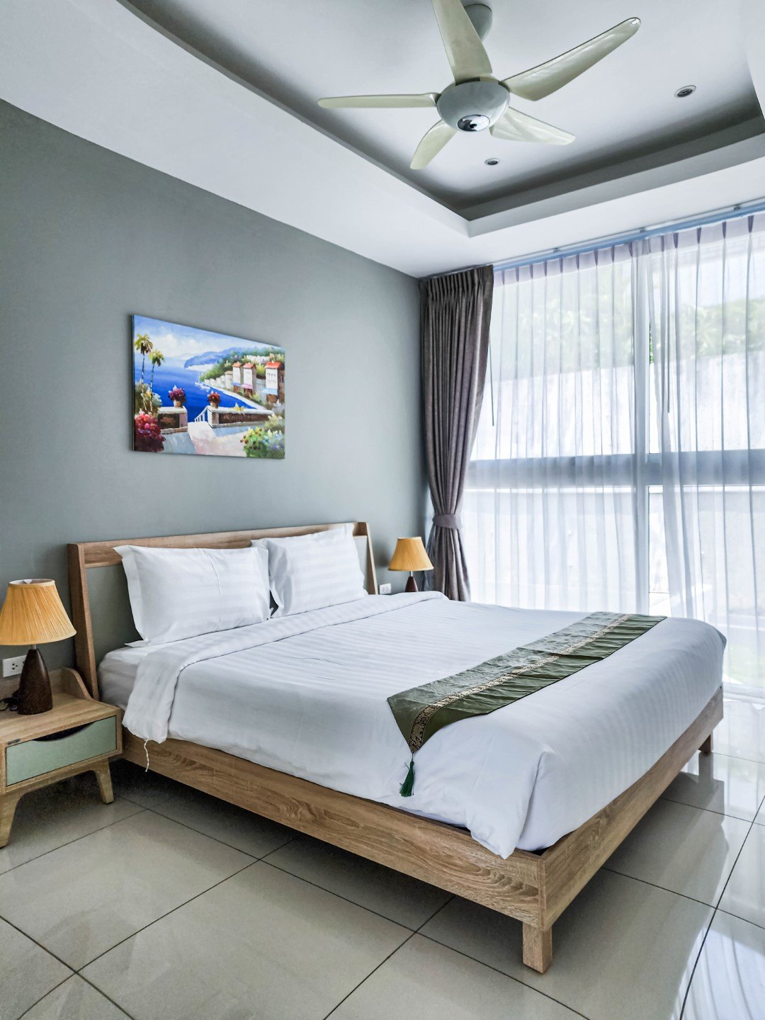 Another view of the bedroom floor