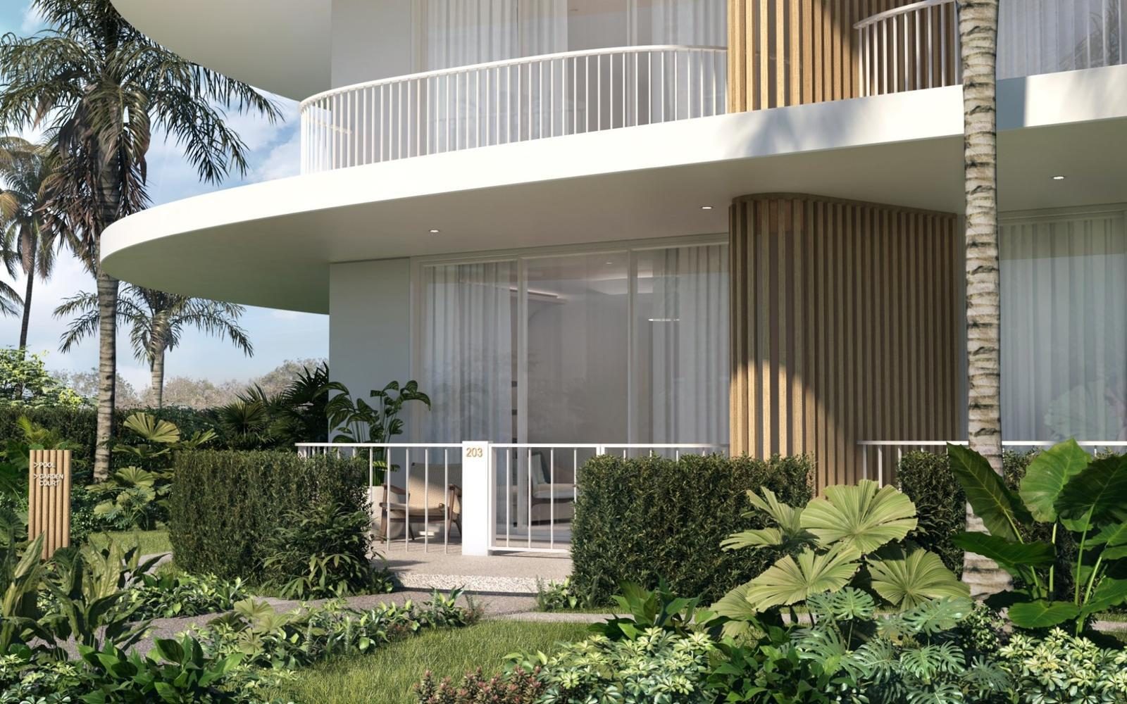 A ground-floor garden terrace