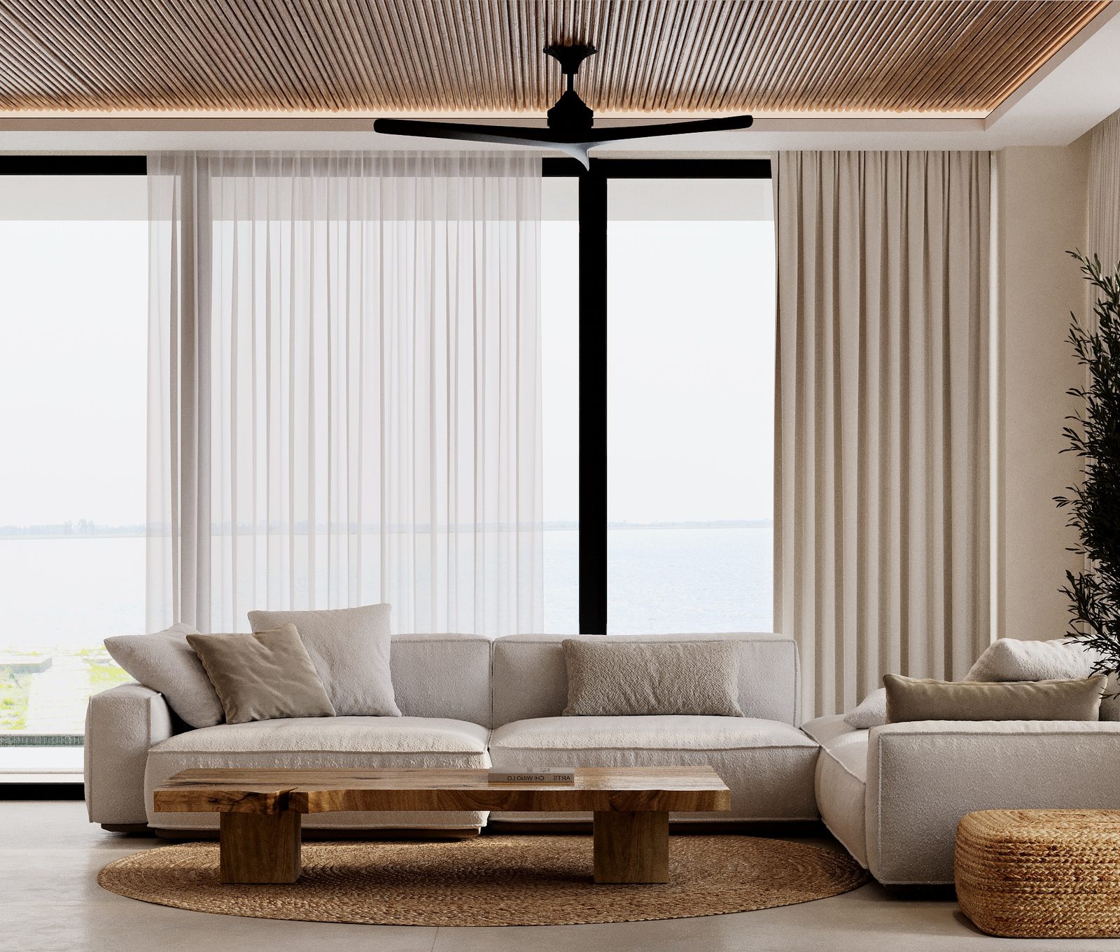 Open-plan living room