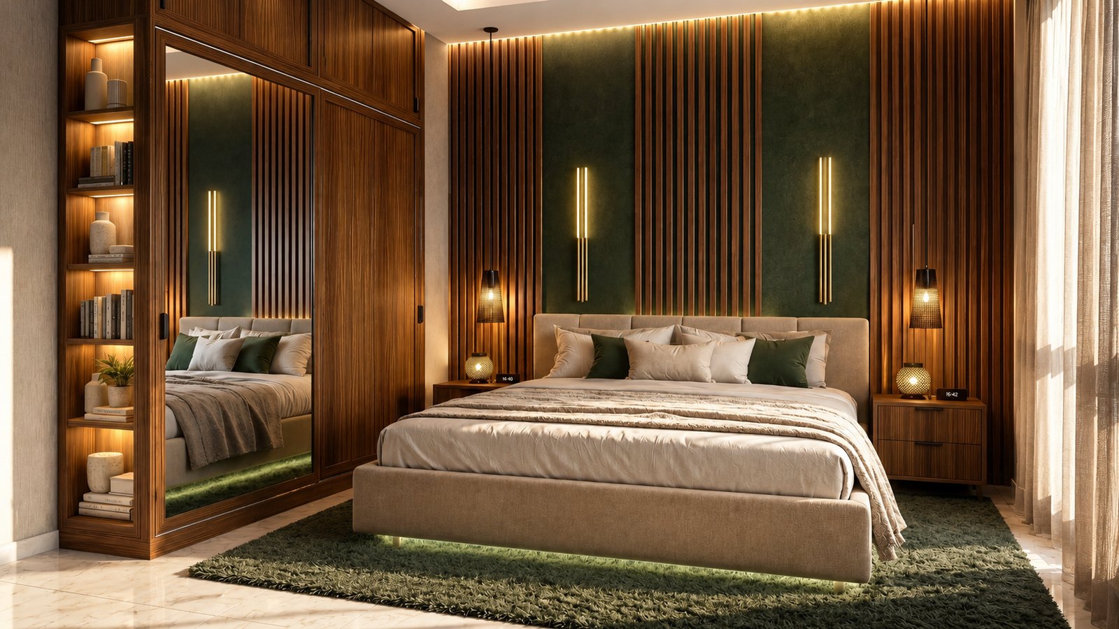 Second bedroom of a two-bedroom villa